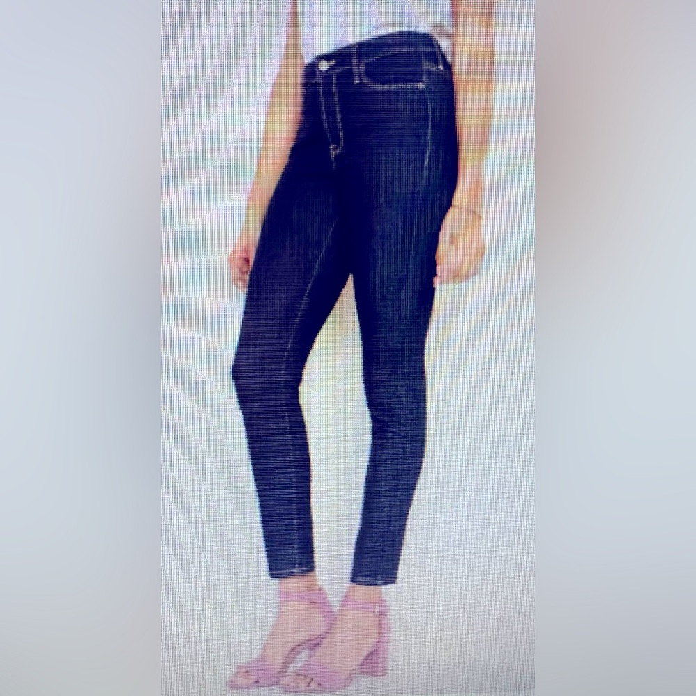 Old Navy, rockstar, high-rise built in sculpt jeans, size 12, Dark rinse, NWOT